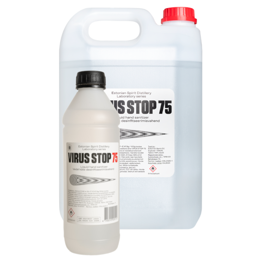 Kätedesovahend 1L/5L - Virus Stop 75