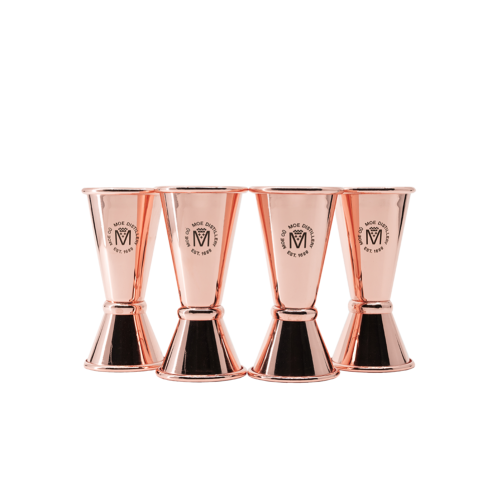Moe Distillery logoga mensuur 2_4cl
