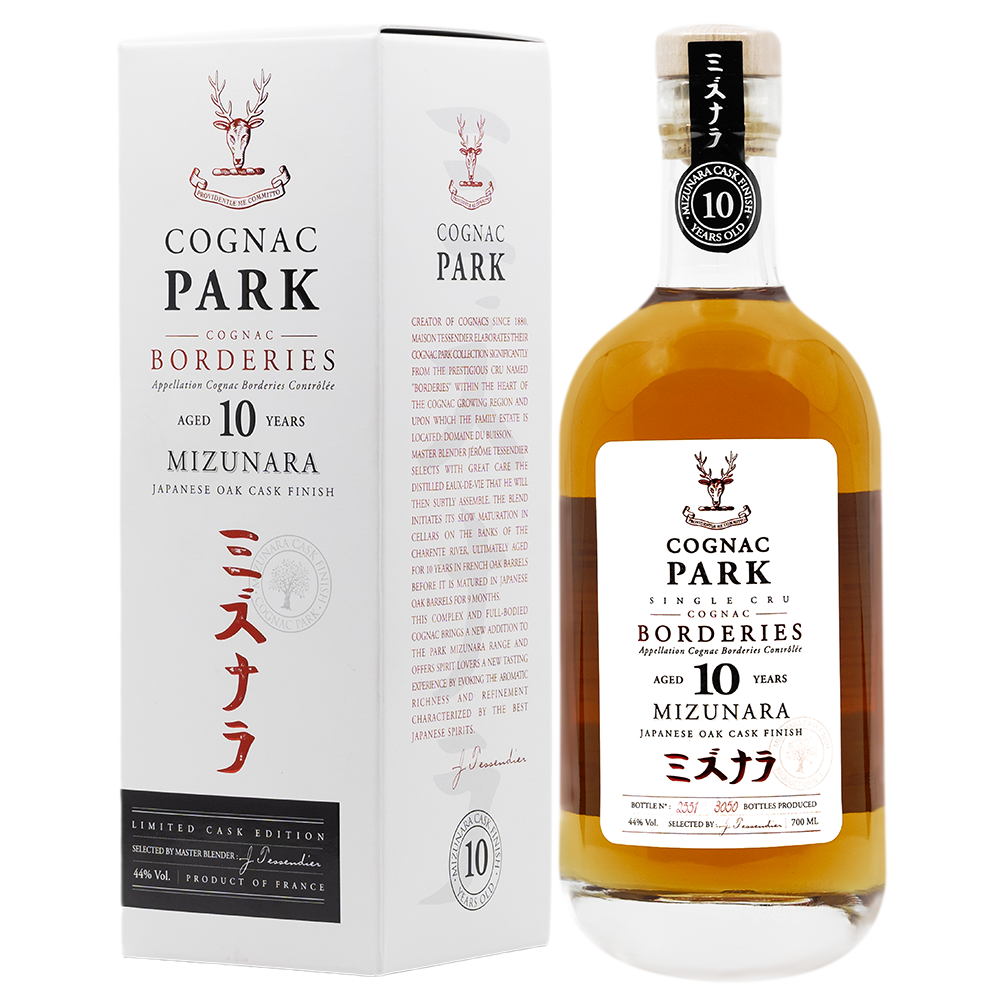 Cognac PARK Single Cru Borderies Mizunara 10 years